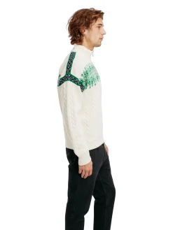 Cheap Aspoy Men's Lightweight Wool Sweater Men Half-Zip
