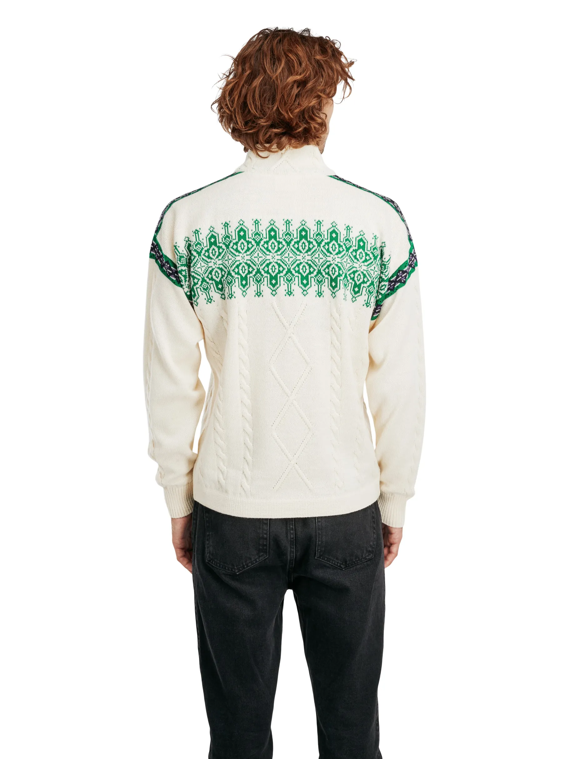 Cheap Aspoy Men's Lightweight Wool Sweater Men Half-Zip