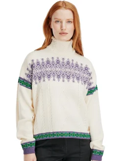 Sale Aspoy Women's Lightweight Wool Sweater Women Turtle-Neck