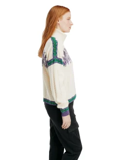 Sale Aspoy Women's Lightweight Wool Sweater Women Turtle-Neck