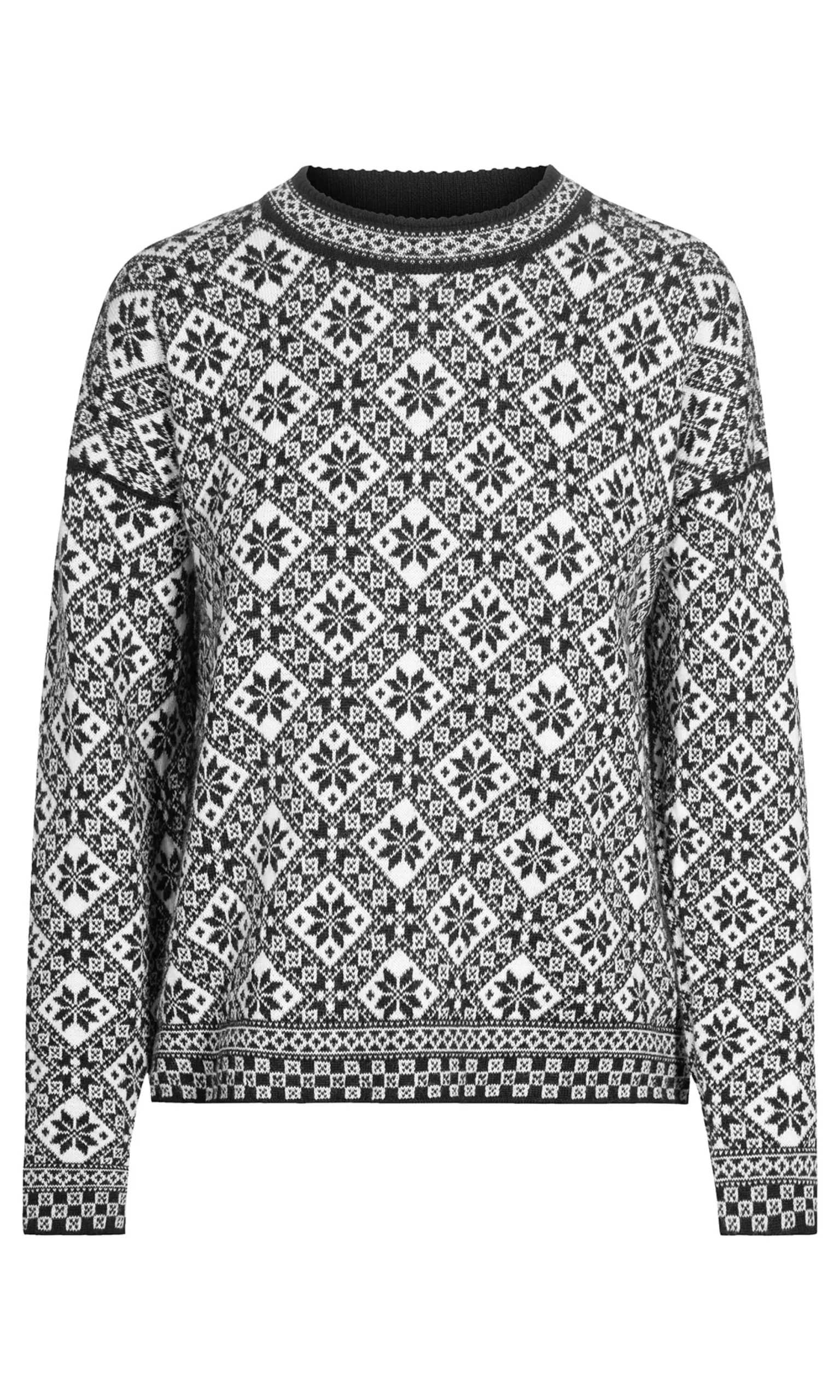Sale Bjoroy Women's Sweater - Norwegian Wool Women Round Neck