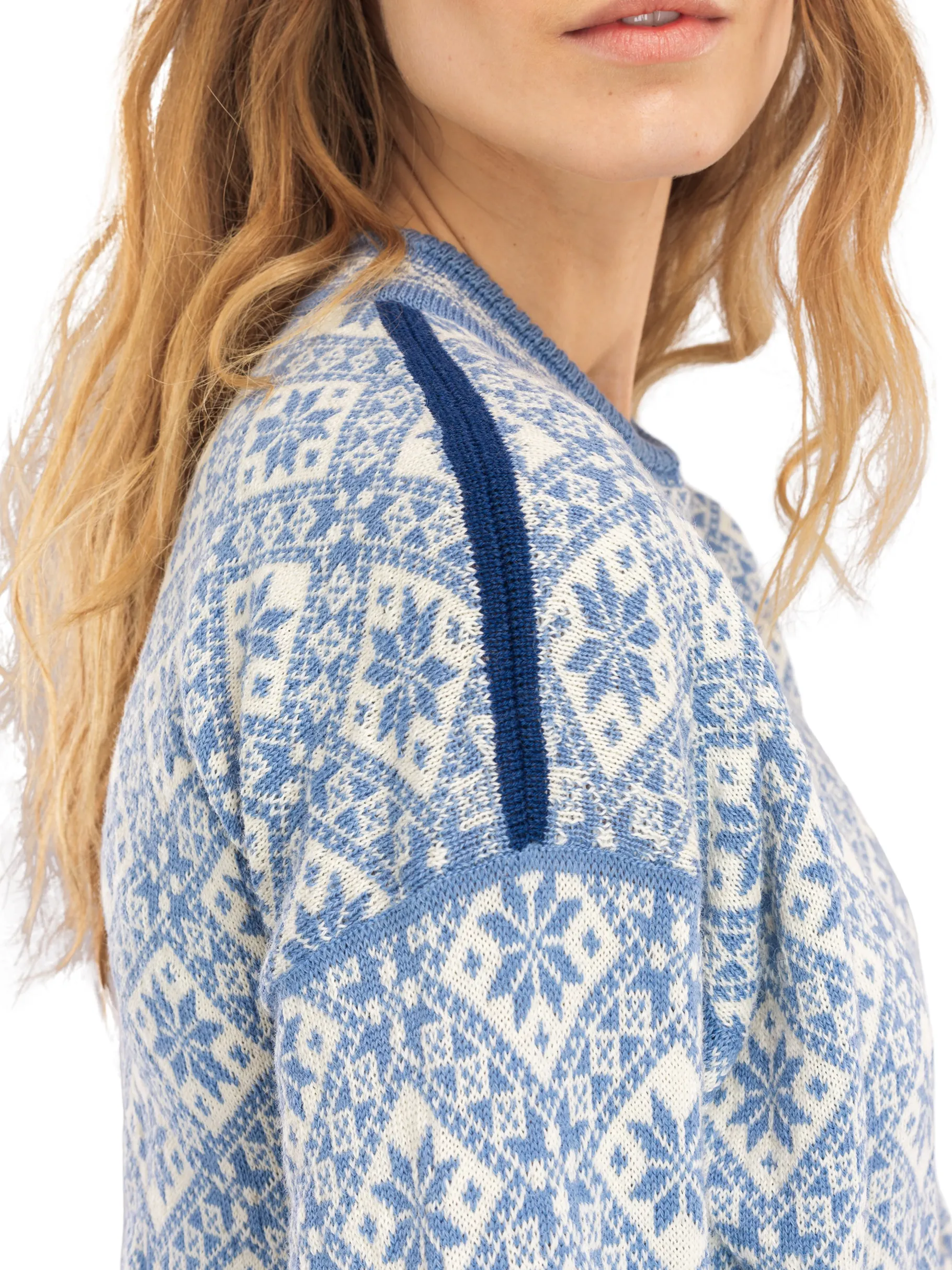 Store Bjoroy Women's Sweater - Norwegian Wool Women Round Neck