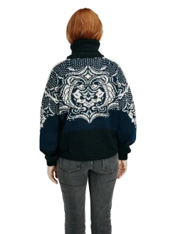 Fashion Blomdalen Women's Sweater Women Turtle-Neck