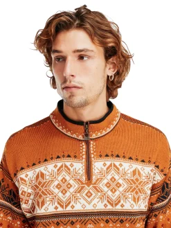 New Blyfjell Men's Knit Sweater Men Half-Zip