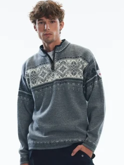New Blyfjell Men's Knit Sweater Men Half-Zip