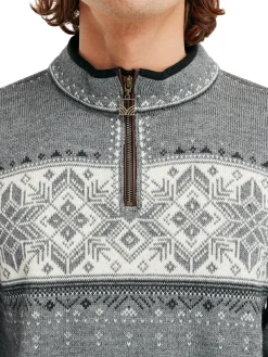 New Blyfjell Men's Knit Sweater Men Half-Zip