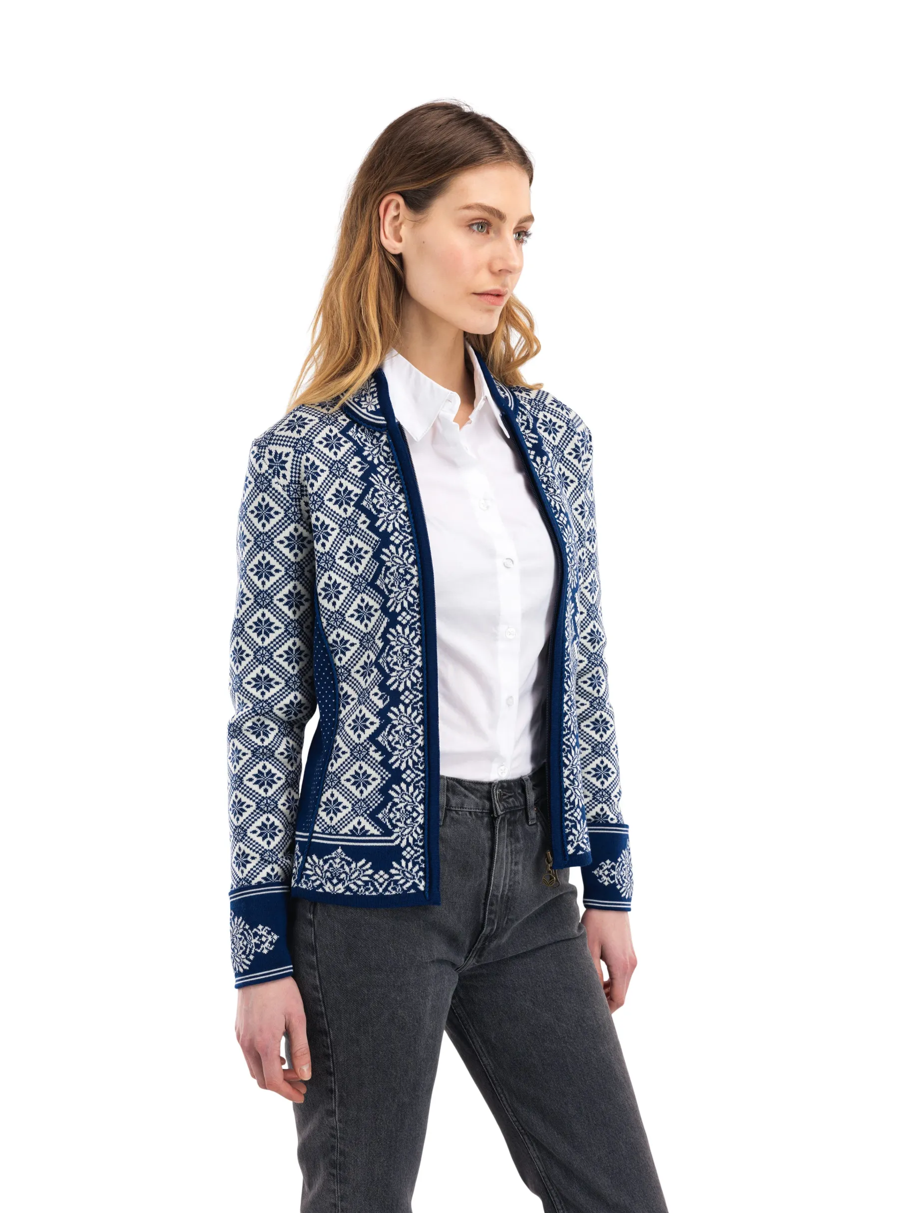 Sale Christiania Women's Jacket - Merino Wool Women Short Jackets & Cardigans