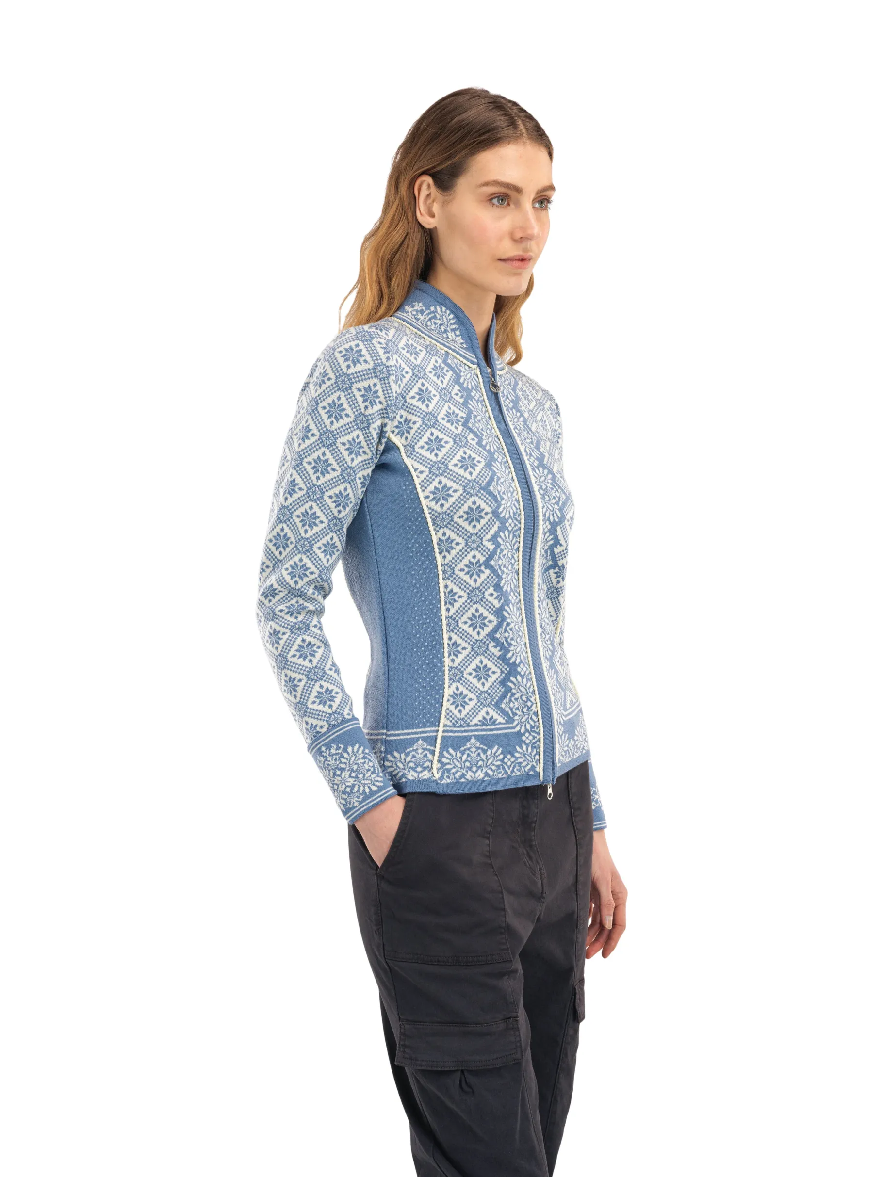 New Christiania Women's Jacket - Merino Wool Women Short Jackets & Cardigans