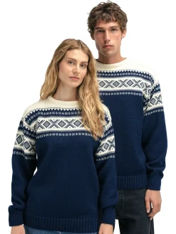 Discount Cortina 1956 Unisex Sweater - Norwegian Wool Women Round Neck