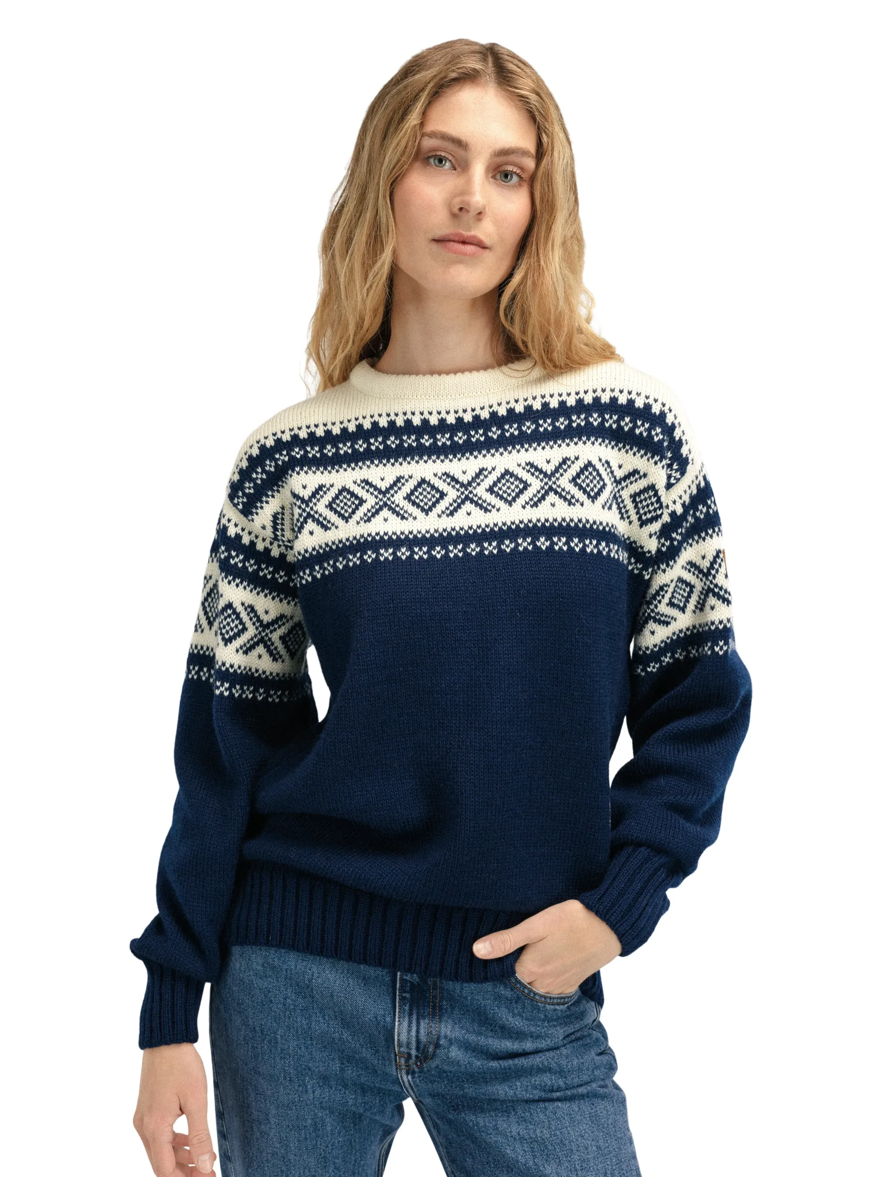 Discount Cortina 1956 Unisex Sweater - Norwegian Wool Women Round Neck
