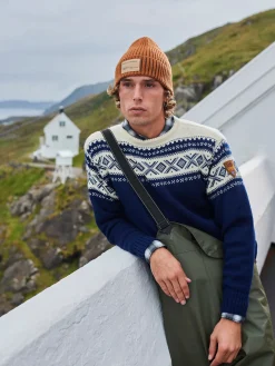 Discount Cortina 1956 Unisex Sweater - Norwegian Wool Women Round Neck