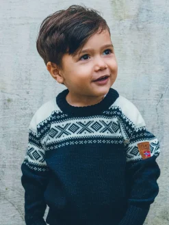 Hot Cortina Kids' Sweater - Merino Wool Kids Sweater