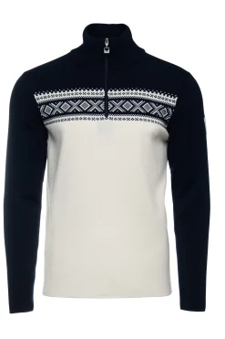 Best Sale Dalestolen Men's Merino Wool Sweater Men Half-Zip