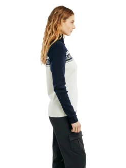 Discount Dalestolen Women's Merino Wool Sweater Women Half-Zip