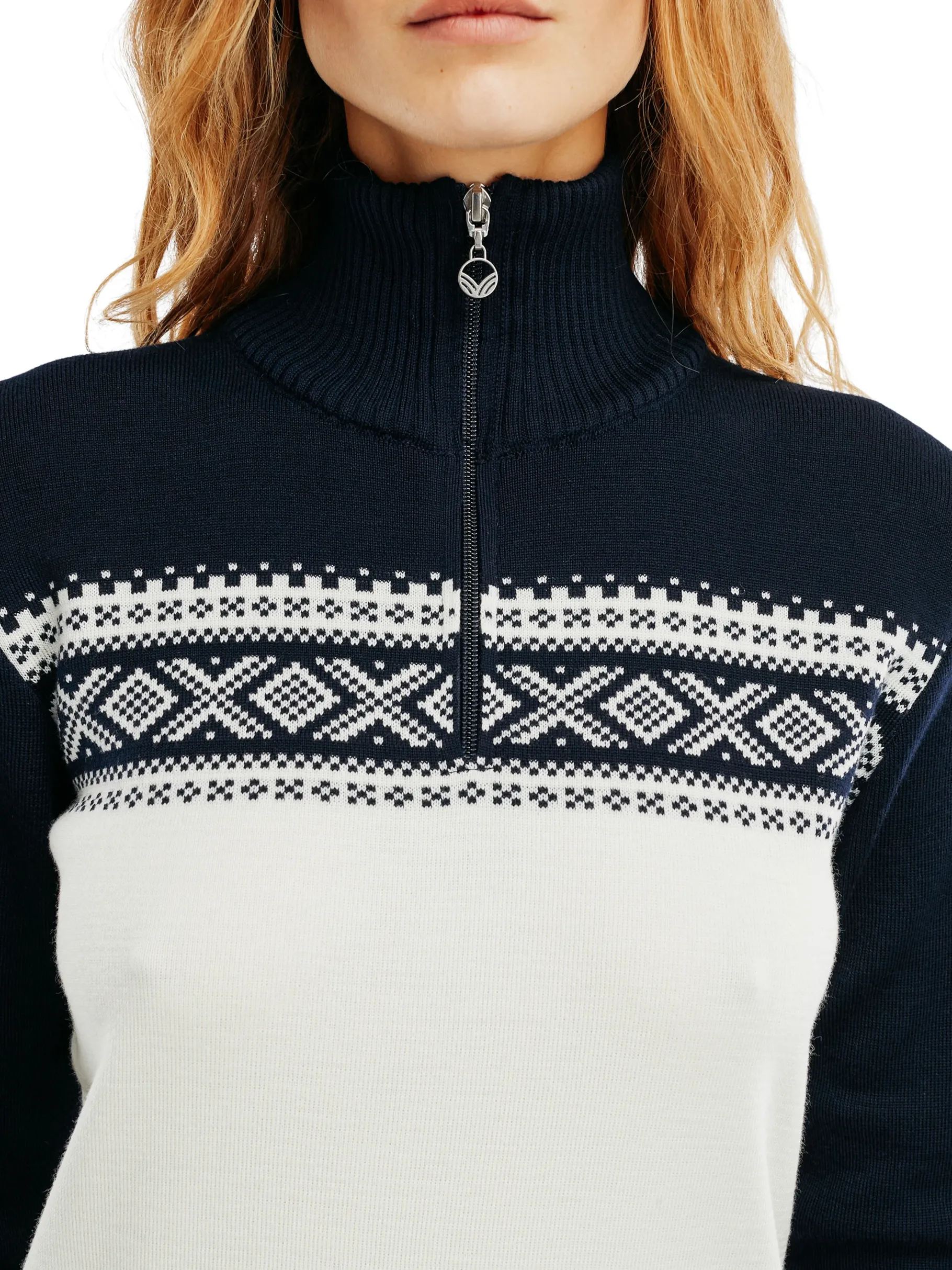 Discount Dalestolen Women's Merino Wool Sweater Women Half-Zip