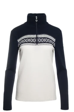 Discount Dalestolen Women's Merino Wool Sweater Women Half-Zip