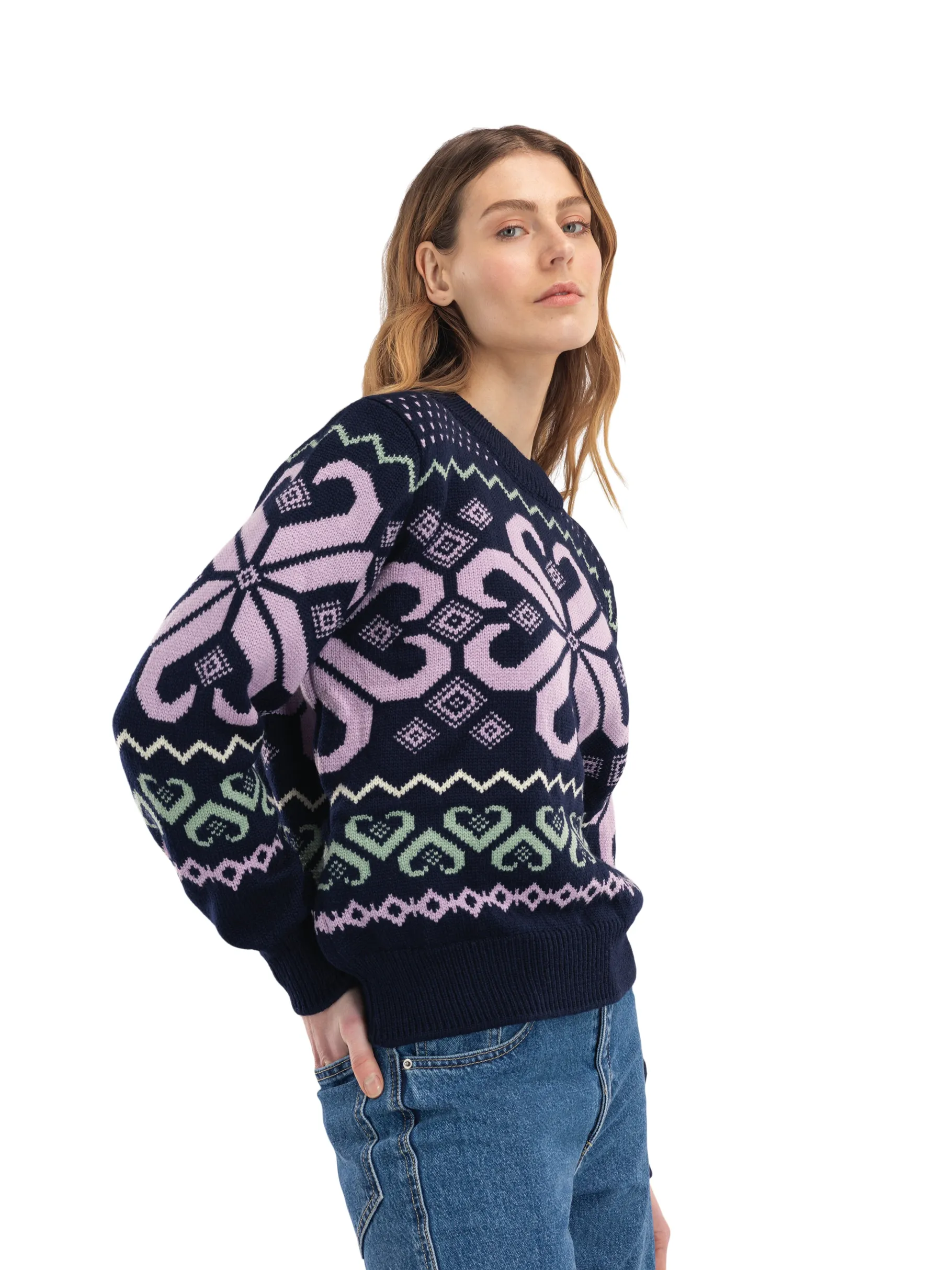 Hot Falkeberg Women's Sweater Women Round Neck