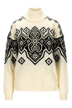 Best Sale Falun Women's Sweater - Norwegian Wool Women Turtle-Neck