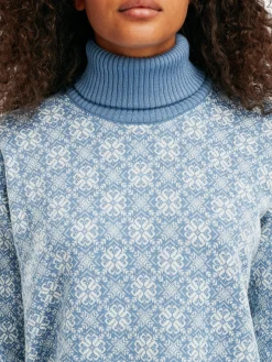 Sale Firda Women's Sweater - Merino Wool Women Turtle-Neck