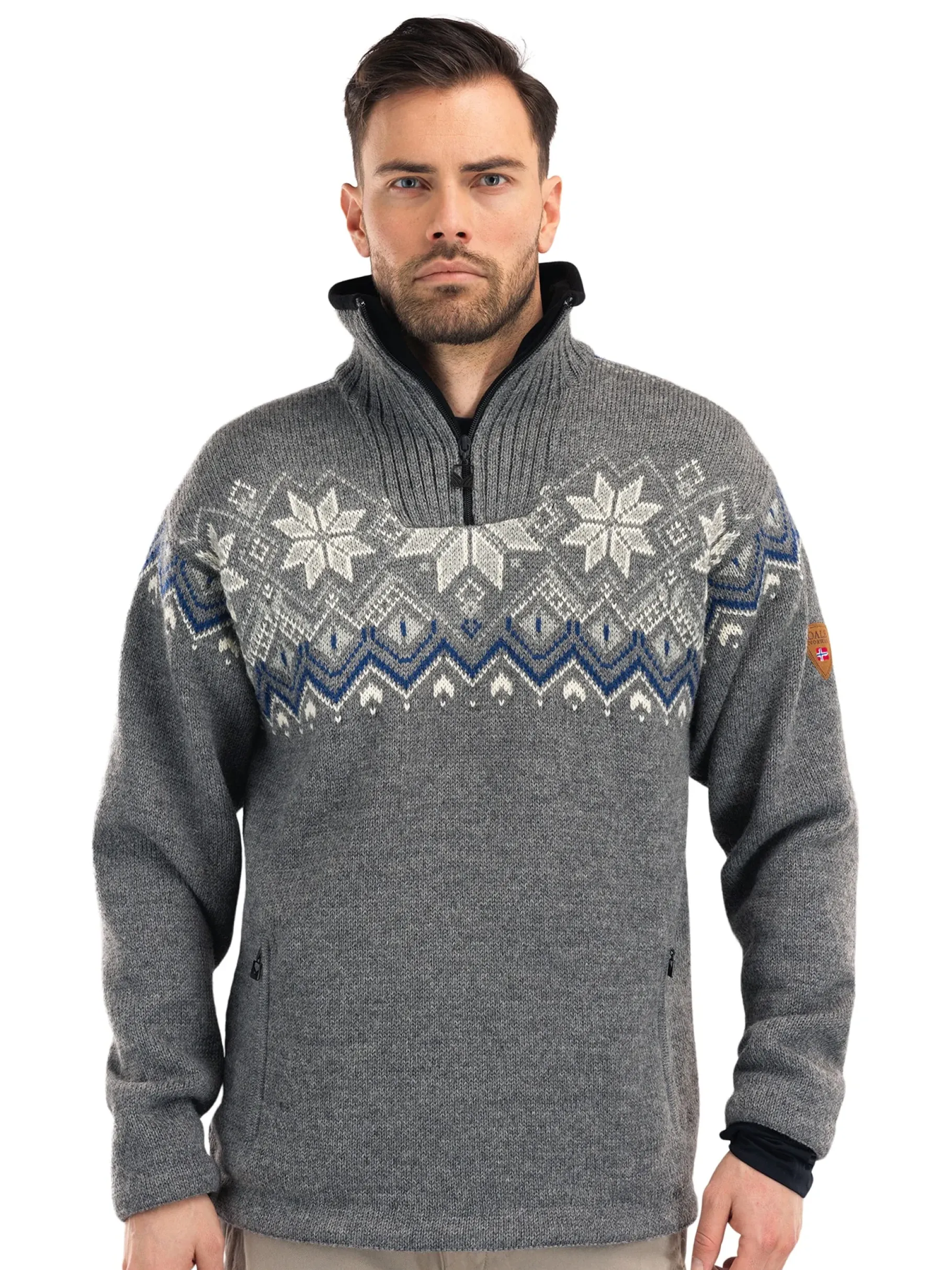 Best Fongen Weatherproof Men's Sweater - Norwegian Wool Men Weatherproof