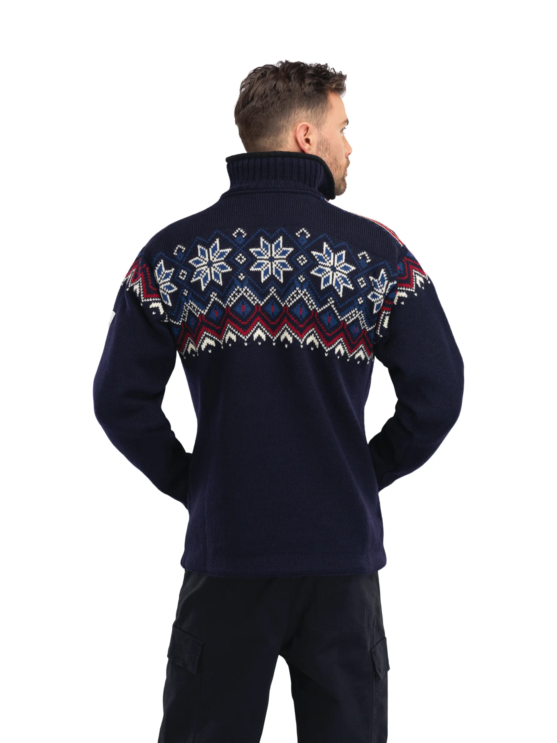 New Fongen Weatherproof Men's Sweater - Norwegian Wool Men Weatherproof