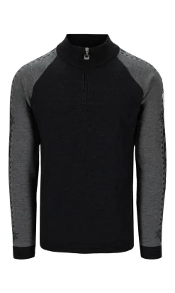 Cheap Geilo Men's Sweater - Merino Wool Men Half-Zip