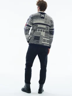 Cheap History Men's Sweater - Norwegian Wool Men Half-Zip