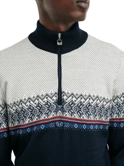 Clearance Hovden Men's Sweater - Merino Wool Men Half-Zip