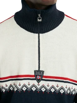 Fashion Lahti Men's Knit Sweater Men Half-Zip