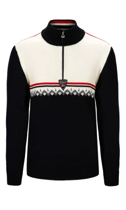 Fashion Lahti Men's Knit Sweater Men Half-Zip