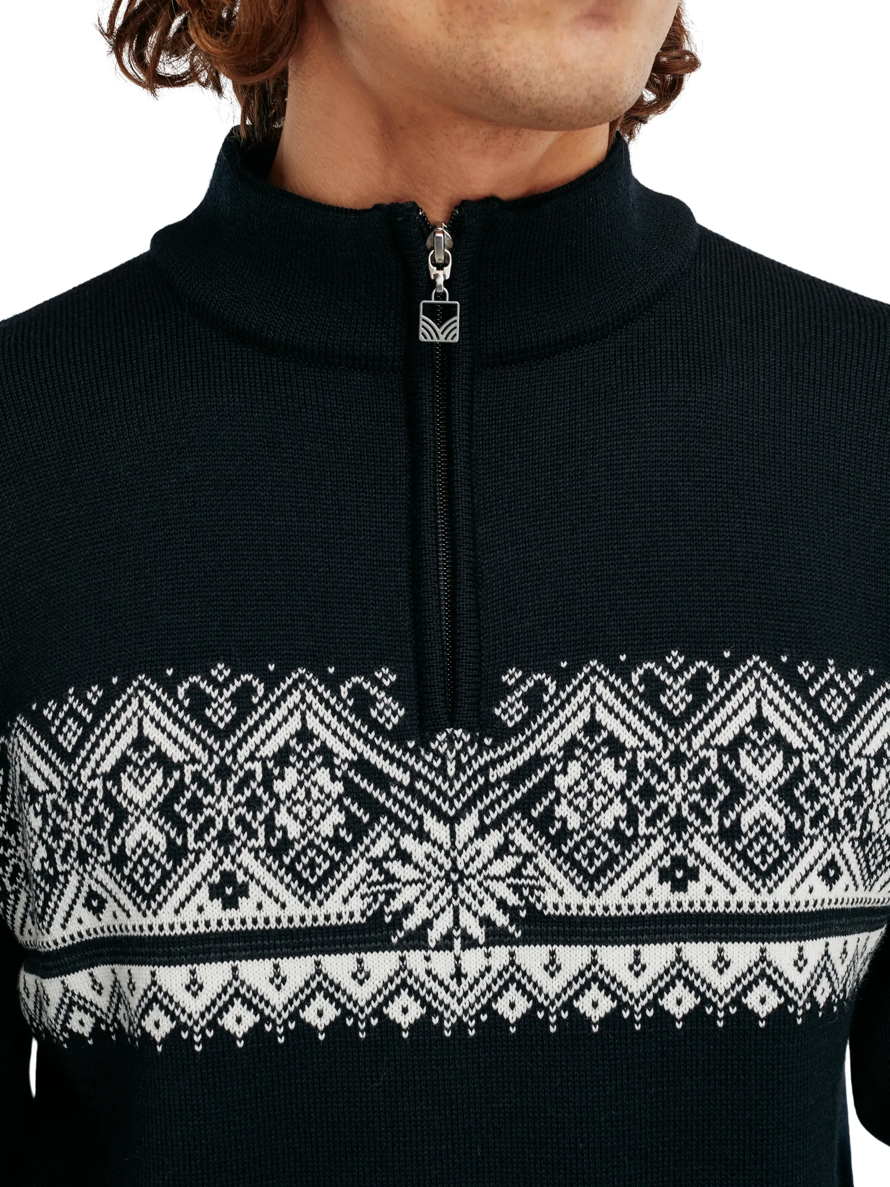 Cheap Moritz Men's Sweater - Merino Wool Men Half-Zip