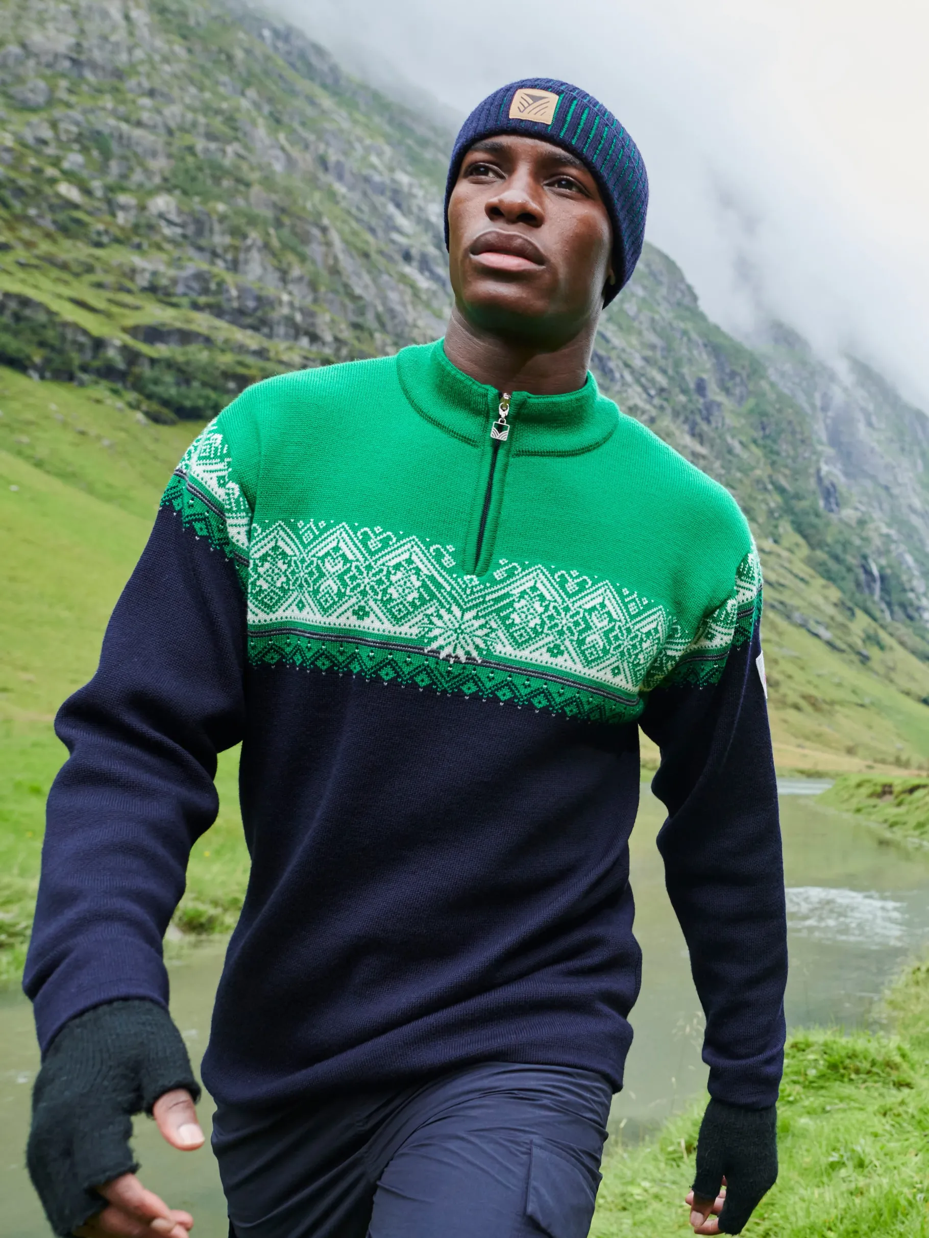 Shop Moritz Men's Sweater - Merino Wool Men Half-Zip