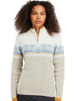 Store Moritz Women's Sweater - Merino Wool Women Half-Zip