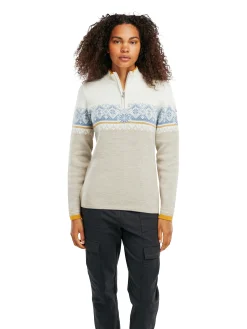 Store Moritz Women's Sweater - Merino Wool Women Half-Zip