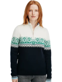 Clearance Moritz Women's Sweater - Merino Wool Women Half-Zip
