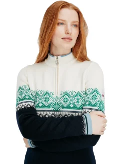 Clearance Moritz Women's Sweater - Merino Wool Women Half-Zip