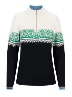 Clearance Moritz Women's Sweater - Merino Wool Women Half-Zip