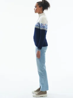 New Moritz Women's Sweater - Merino Wool Women Half-Zip