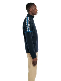 Outlet Mt. Blatind Men's Sweater - Merino Men Half-Zip