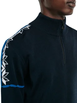 Outlet Mt. Blatind Men's Sweater - Merino Men Half-Zip