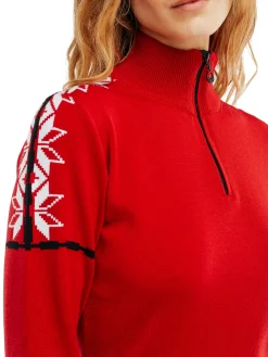 Fashion Mt. Blatind Women's Sweater - Merino Women Half-Zip