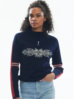 Flash Sale Ol Spirit Women's Sweater - Merino Wool Women Half-Zip