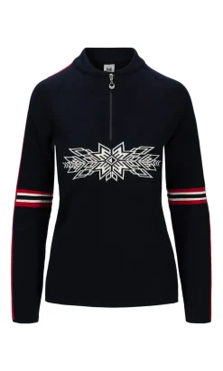 Flash Sale Ol Spirit Women's Sweater - Merino Wool Women Half-Zip