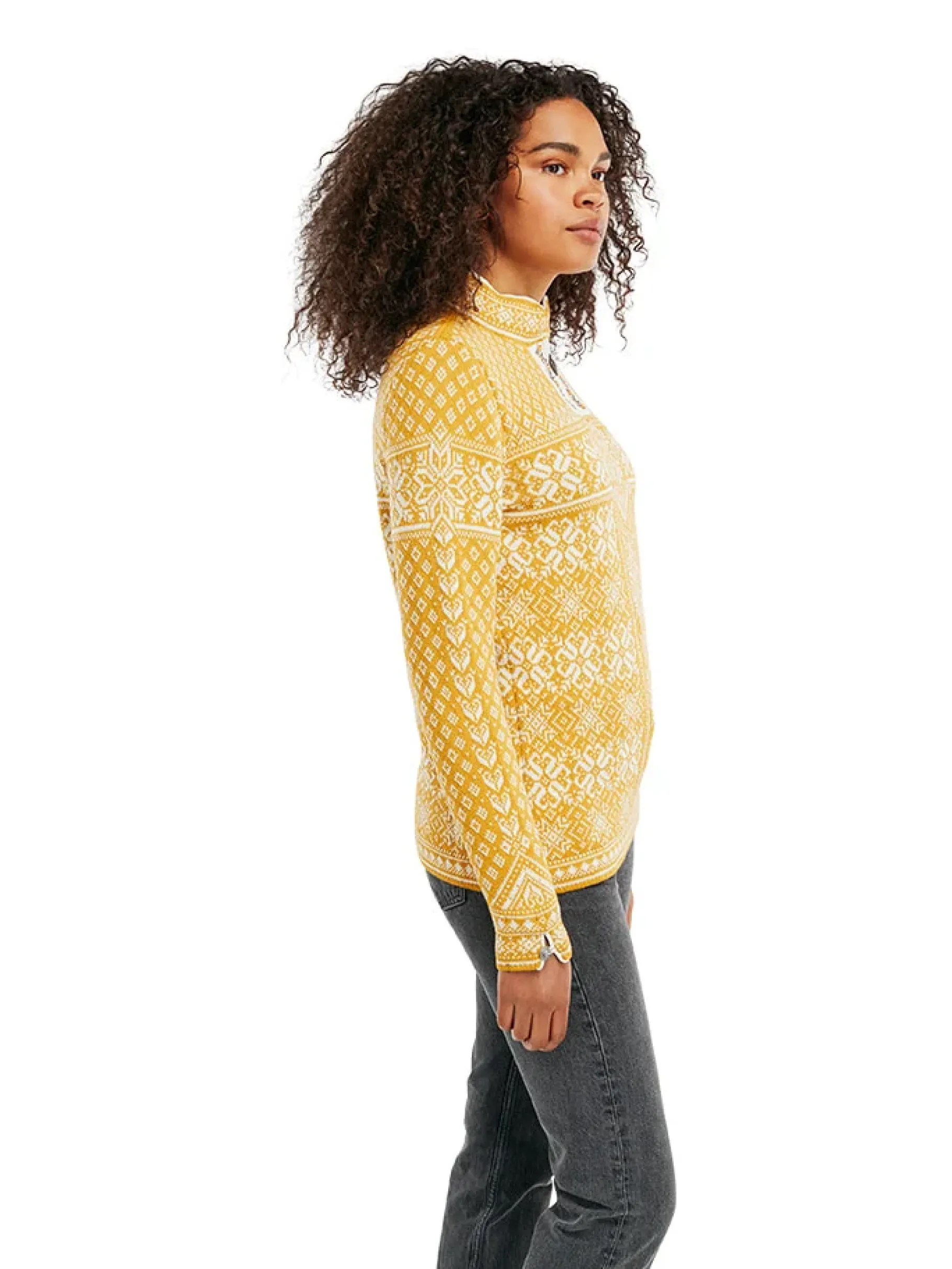 Cheap Peace Women's Knit Sweater Women Half-Zip