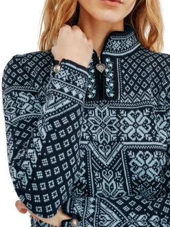 Hot Peace Women's Knit Sweater Women Half-Zip