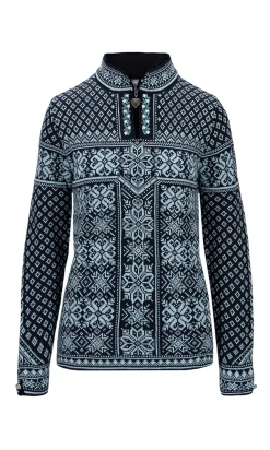 Hot Peace Women's Knit Sweater Women Half-Zip