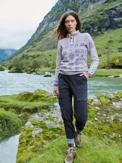 Sale Peace Women's Knit Sweater Women Half-Zip