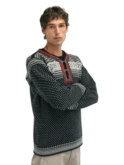 Cheap Setesdal Sweater - Norwegian Wool Women Half-Zip