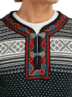 Cheap Setesdal Sweater - Norwegian Wool Women Half-Zip