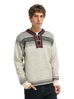 Cheap Setesdal Sweater - Norwegian Wool Women Half-Zip